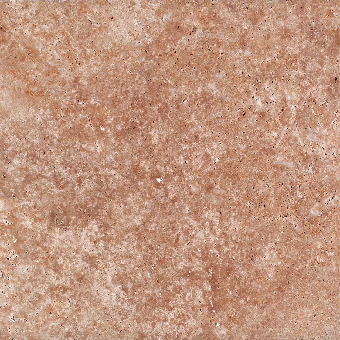 Demmer Pink Travertine | travertine tile Demmer Pink Travertine travertine tile — soft rose and pale cream tones, a softly mottled pattern with small pale mineral flecks